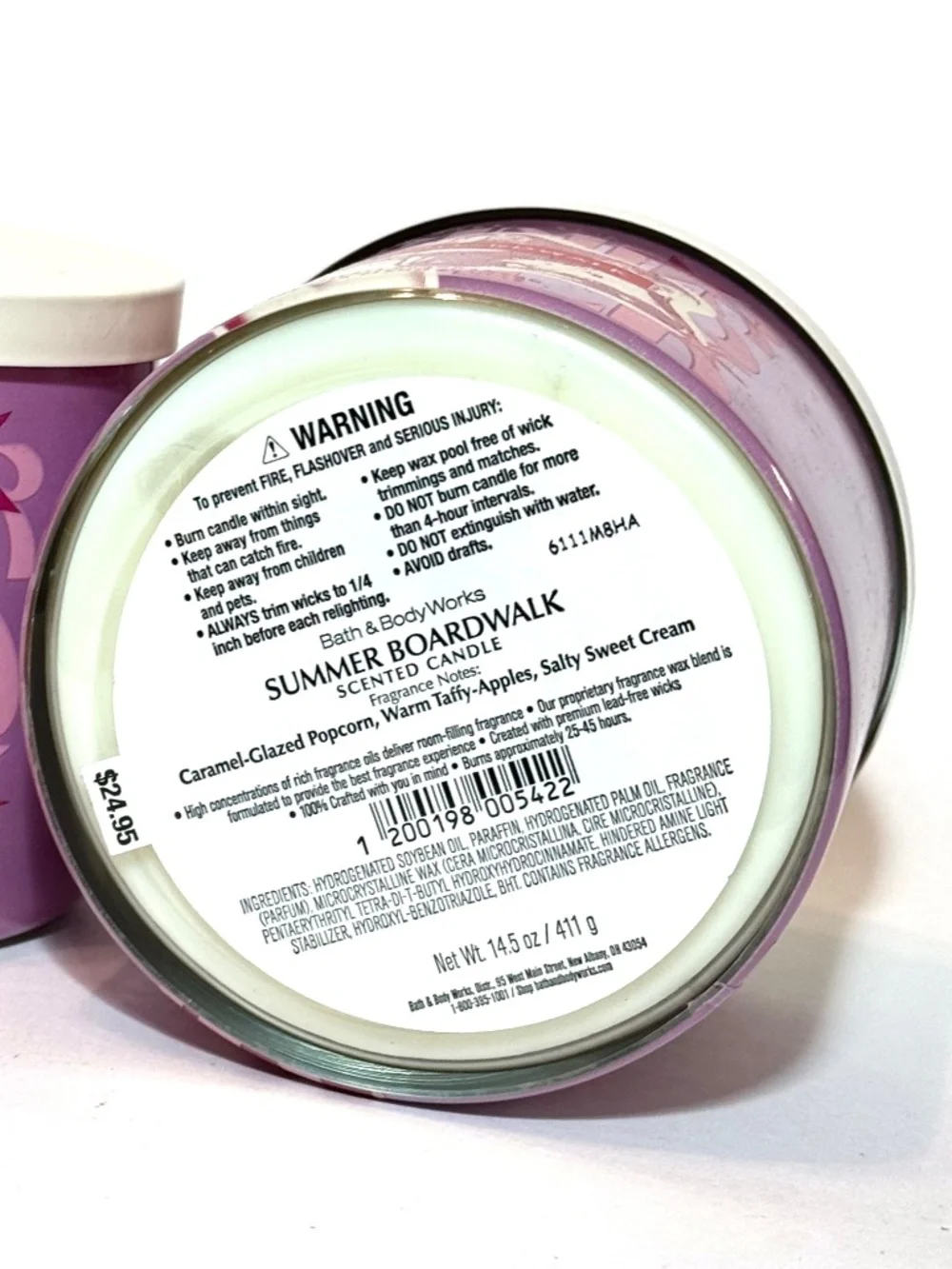 SUMMER BOARDWALK 3-Wick Candle